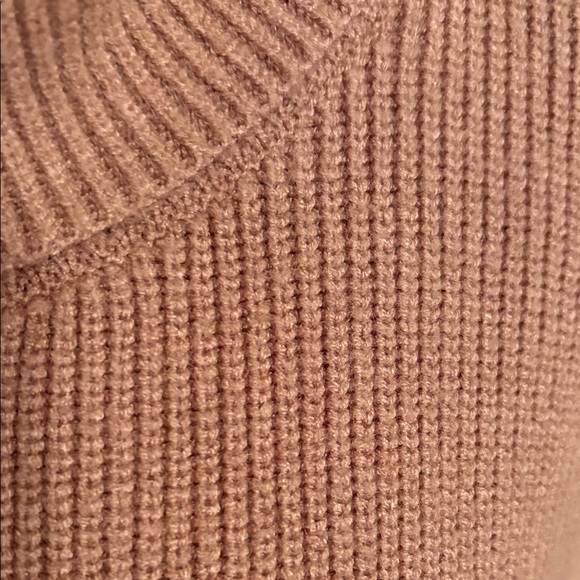 We The Free; Free People Cozy Brown Turtleneck Sweater - Picture 3 of 8